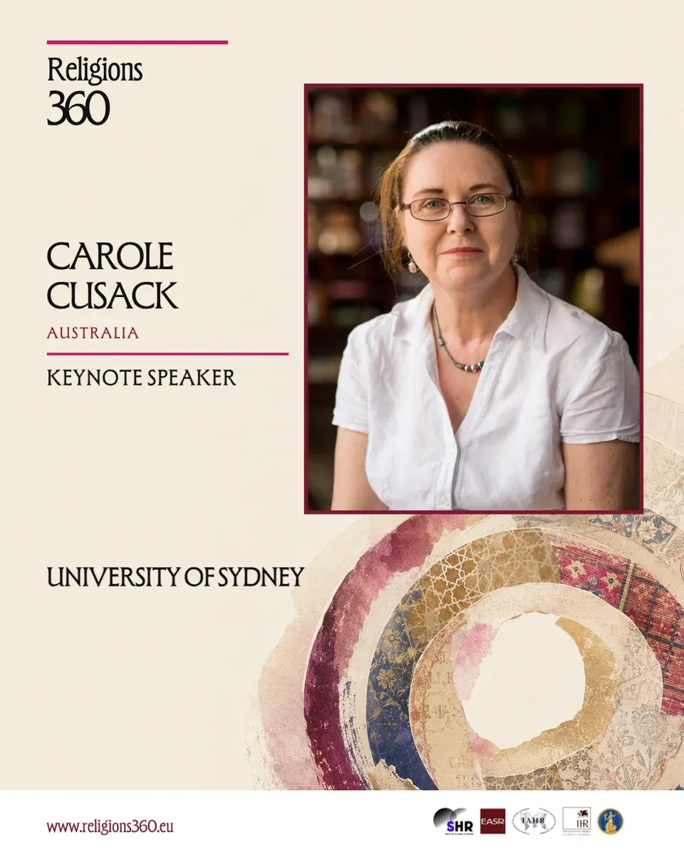 Carole M. Cusack — keynote speaker, Religions 360°