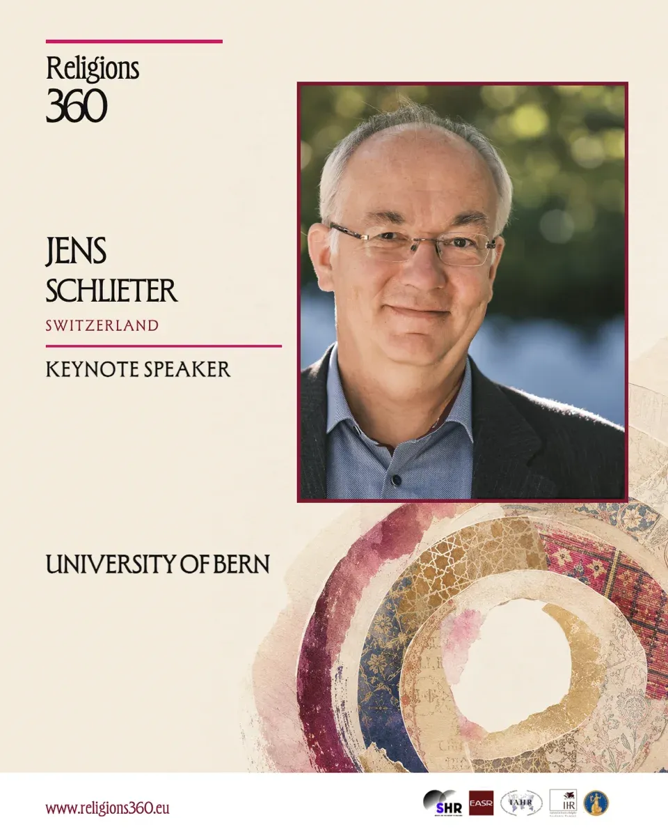 Jens Schlieter — keynote speaker, Religions 360°