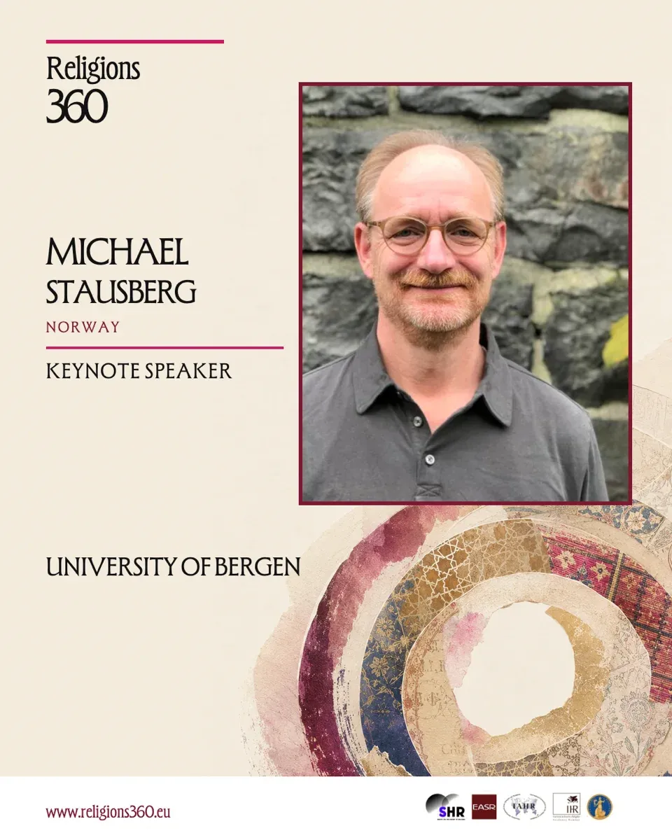 Michael Stausberg — keynote speaker, Religions 360°