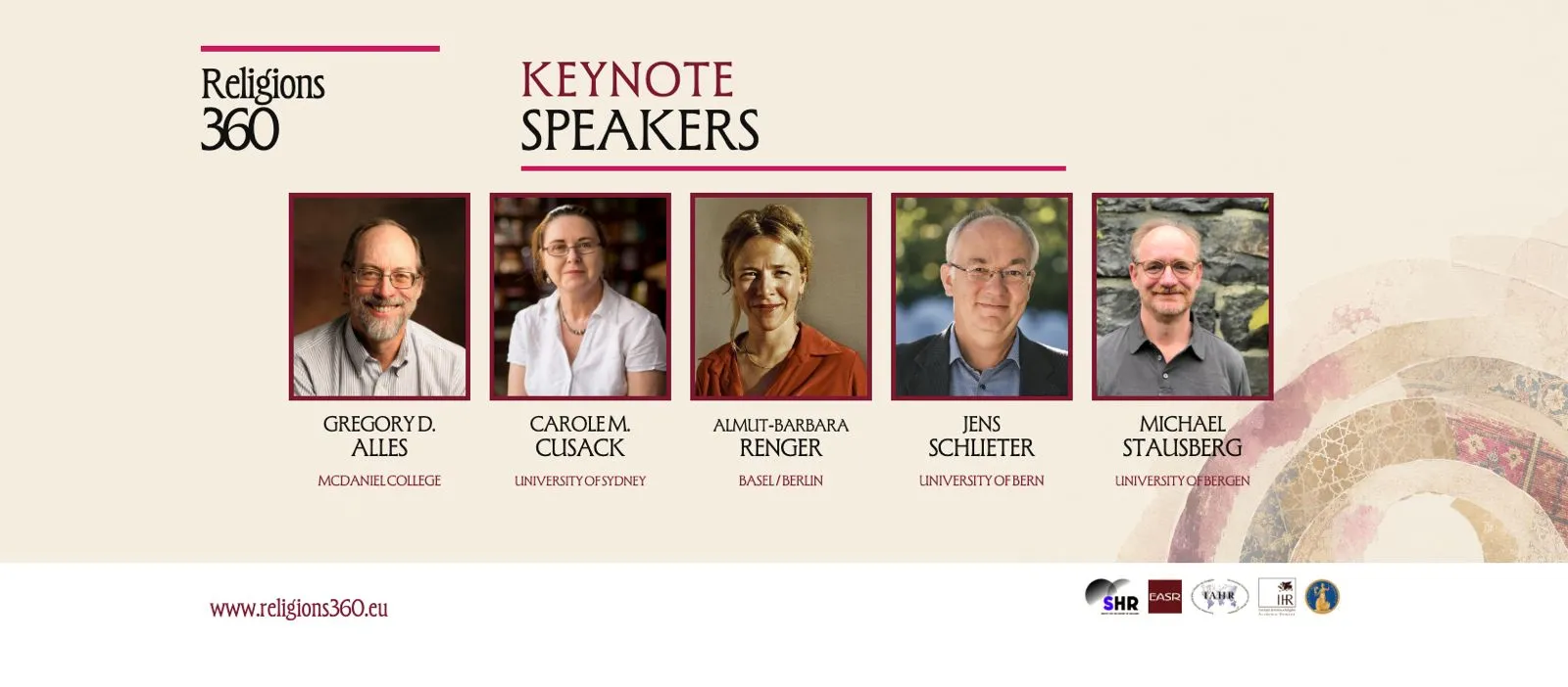 Cinci profesori de renume mondial vin la Congresul Religions360 de la București